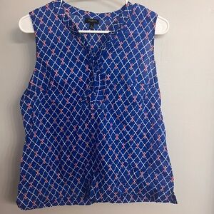 Talbots Women’s Petite Size Medium Sleeveless Blouse Tank Dressy Work Summer